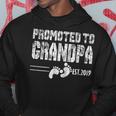 Promoted To Grandpa Est 2019 Shirt First Time New Father Day Hoodie Unique Gifts