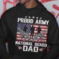 Proud Army National Guard Dad Usa Flag Military For 4Th July Hoodie Unique Gifts
