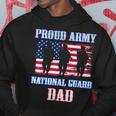 Proud Army National Guard Dad Usa Veteran Military Hoodie Unique Gifts