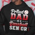Proud Dad Of A Baseball Senior 2023 Funny Class Of 2023 Gift For Mens Hoodie Unique Gifts
