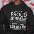 Proud Mother In Law Of A Freaking Son In Law Hoodie Unique Gifts