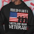 Proud Son-In-Law Vietnam War Veteran Matching Father-In-Law Hoodie Funny Gifts