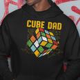 Puzzle Cube Dad Speed Cubing 80S Youth Vintage Math Hoodie Funny Gifts