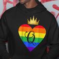Queen Couples Matching Bridal Wedding Lgbtq Hoodie Funny Gifts
