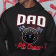 Race Car Birthday Party Racing Family Dad Pit Crew V2 Men Hoodie Graphic Print Hooded Sweatshirt Funny Gifts