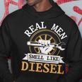 Real Men Smell Like Diesel Mechanic Auto Mechanic Hoodie Unique Gifts