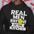Real Men Stay Out Of The Kitchen Funny Pickleball Paddleball Tshirt Hoodie Unique Gifts