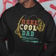 Reel Cool Dad Vintage Fishing Fathers Day Daddy Fisherman Hoodie Funny Gifts