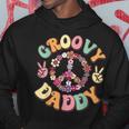 Retro Groovy Daddy And Vintage Family Retro Dad Birthday V2 Hoodie Funny Gifts