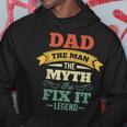 Retro Vintage Handyman Dad Gifts Mr Fix It Fathers Day Gift For Mens Hoodie Unique Gifts