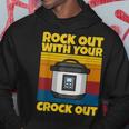 Rock Out With Your Crock Out Vintage Chef Food Hoodie Unique Gifts