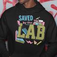 Saved By The Lab Retro Lab Week 2023 Medical Laboratory Tech Hoodie Unique Gifts