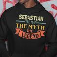 Sebastian Der Mann Mythos Legende Hoodie, Personalisiert Lustige Geschenke