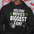 Sentimental Old Holiday Movies Biggest Fan Christmas Films Men Hoodie Personalized Gifts