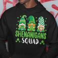 Shenanigans Squad St Patricks Day Gnomes Lover Funny Hoodie Funny Gifts