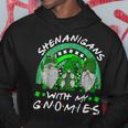 Shenanigans With My Gnomies St Patricks Day Gnome Shamrock Hoodie Personalized Gifts