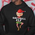 Softball Elf Kostüm Weihnachten Urlaub Passend Lustig Hoodie Lustige Geschenke