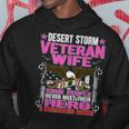Some Never Meet Their Hero - Desert Storm Veteran Wife Gifts Men Hoodie Graphic Print Hooded Sweatshirt Funny Gifts