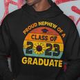 Sonnenblume Senior Proud Neffe Klasse 2023 Graduate Vintage Hoodie Lustige Geschenke