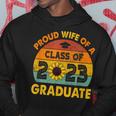 Sonnenblume Senior Proud Wife Class Of 2023 Graduate Vintage Hoodie Lustige Geschenke