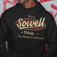 Sowell Shirt Personalized Name Gifts With Name Sowell Hoodie Funny Gifts