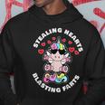 Stealing Hearts And Blasting Farts Valentines Day Unicorn Hoodie Funny Gifts