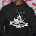 Stolze Border-Collie Mama Für Alle Border Collie Mamas Hoodie Lustige Geschenke