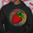 Strawberry Fruit Vintage Festival Distressed Retro 70S Gift Hoodie Unique Gifts