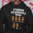 Stubborn Goldendoodle Tricks Funny Dog Trainer Mom Dad Gift Hoodie Unique Gifts