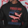 Submariner Submarines Veteran Proud Dad Of A Navy Submariner Gift For Mens Hoodie Unique Gifts