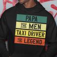 Taxifahrer Taxifahrer Retro Dad Papa Legend Hoodie Lustige Geschenke