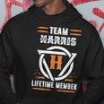 Team Harris Lifetime Member Gift For Surname Last Name Men Hoodie Graphic Print Hooded Sweatshirt Funny Gifts