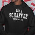 Team Schaffer Lifetime Member Family Last Name Hoodie Personalized Gifts