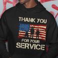 Thank You For Your Service Veterans Day Vintage Usa Hoodie Unique Gifts