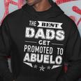 The Best Dads Get Promoted To Abuelo Spanish GrandpaGift For Mens Hoodie Unique Gifts