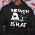The Earth Is Flat Flat Earth Men Hoodie Graphic Print Hooded Sweatshirt Funny Gifts