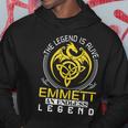 The Legend Is Alive Emmett Family Name Hoodie Funny Gifts