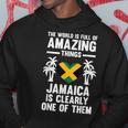 The World Is Full Of Amazing Things Jamaica Jamaica Hoodie Funny Gifts