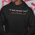 Top Best Said No Mechanic Ever Funny Gift Hoodie Unique Gifts