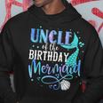 Uncle Of The Birthday Mermaid Family Matching Party Squad Hoodie Unique Gifts