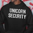 Unicorn Security Costume Halloween Mom Dad Party Lazy Easy Hoodie Unique Gifts