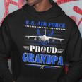 Us Air Force Proud Grandpa Fathers -Usaf Air Force Veterans Hoodie Funny Gifts