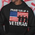 Usa United States Military Family Proud Son Of A Veteran Hoodie Funny Gifts