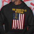 Uss Boxer Cv-21 Aircraft Carrier Veterans Day Dad Grandpa Hoodie Funny Gifts