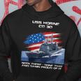Uss Horne Cg-30 Class Cruiser American Flag Veteran Xmas Hoodie Funny Gifts