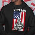 Veteran | Usa Flag Proud American Veteran Hoodie Funny Gifts