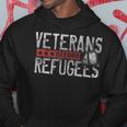 Veterans Before Refugees Memorial Day Never Forget Veteran Hoodie Funny Gifts