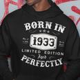 Vintage 1933 Made In 1933 90 Geburtstag Mann Frau 90 Jahre Hoodie Lustige Geschenke