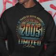 Vintage 2005 Limited Edition 18 Year Old 18Th Birthday Hoodie Funny Gifts