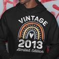 Vintage 2013 Limited Edition 10 Year Old Gifts 10Th Birthday Hoodie Unique Gifts